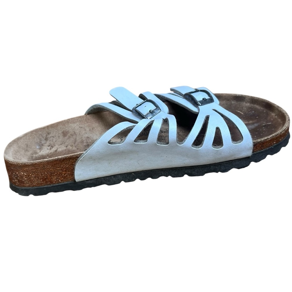 Birkenstock Birki’s Granada Slip-on Sandal Blue Comfort Women’s 36 (US 6) - Picture 4 of 9
